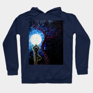 Full moon energy Hoodie